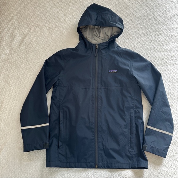 Patagonia Other - Patagonia Kids' Torrentshell 3L Rain Jacket Medium Navy Blue